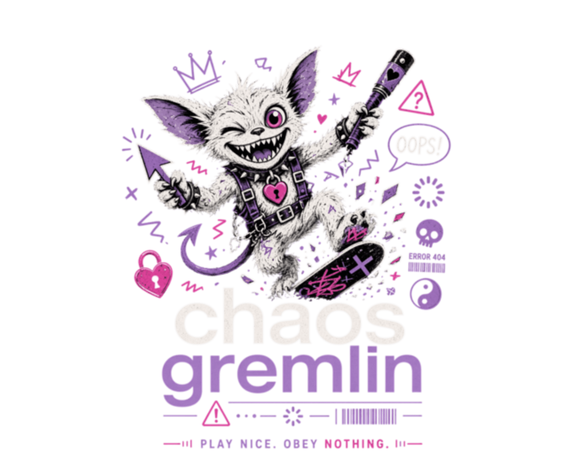 Gremlin Collection No1 - Chaos Gremlin - Crewneck Sweatshirt